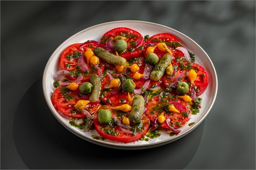Салат из свежих томатов 1003870 - фото 5010